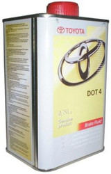 Toyota Тормозная жидкость DOT 4, Brake Fluid, 0.75л | Артикул 0882380011