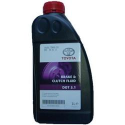Toyota Тормозная жидкость DOT 5.1, Brake Fluid, 1л | Артикул 0882380004