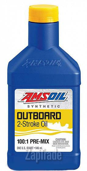 Купить моторное масло Amsoil Outboard 100:1 Pre-Mix Synthetic 2-Stroke Oil  | Артикул ATOQT