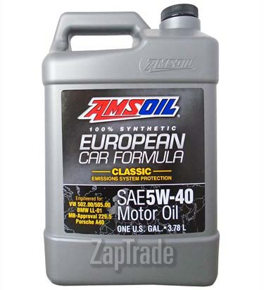 Купить моторное масло Amsoil European Car Formula Full-SAPS Synthetic Motor Oil  | Артикул EFM1G