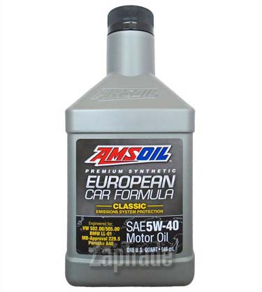 Купить моторное масло Amsoil European Car Formula Full-SAPS Synthetic Motor Oil  | Артикул EFMQT